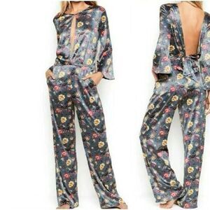 Victoria's Secret Luxe Satin Jumpsuit